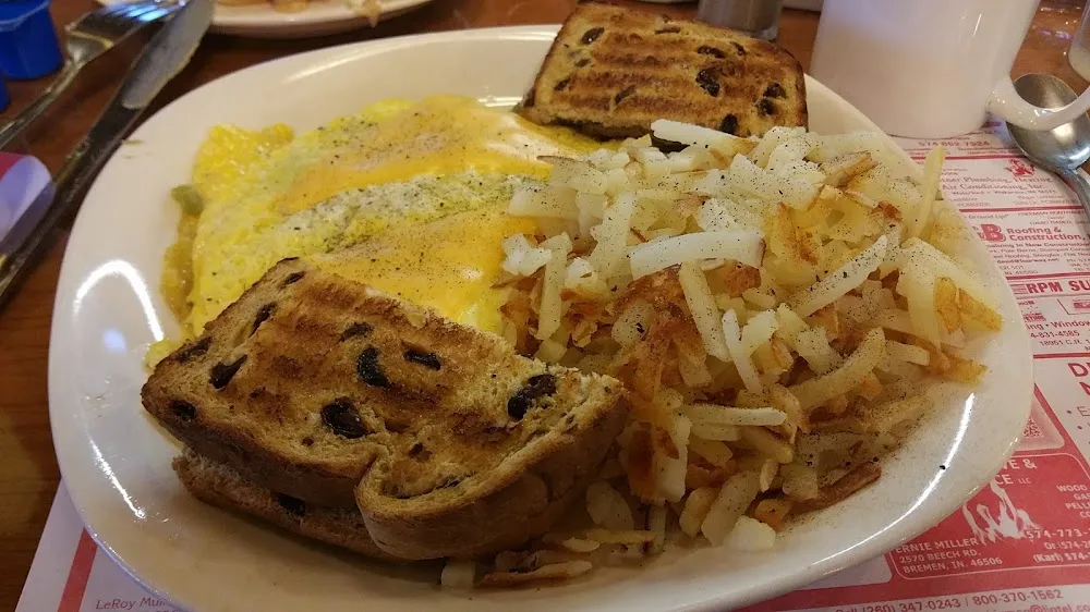Dutch Scramble with Hash Browns
