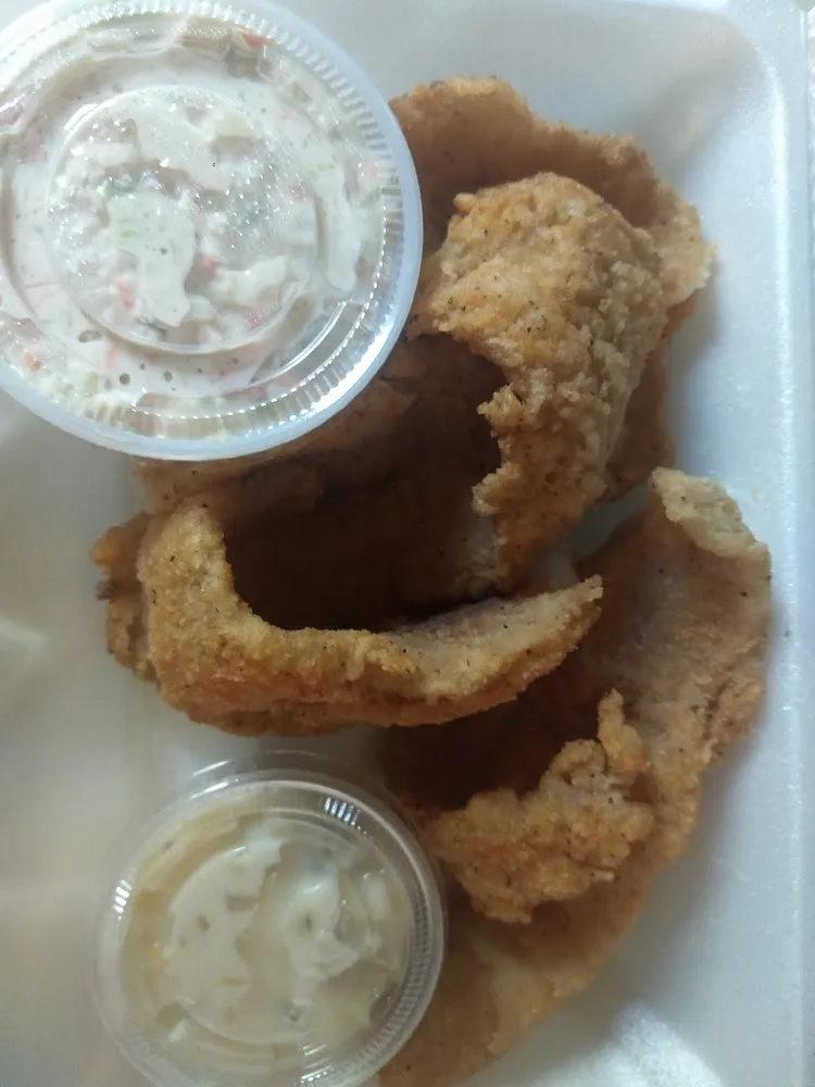 Fish Fry with Coleslaw