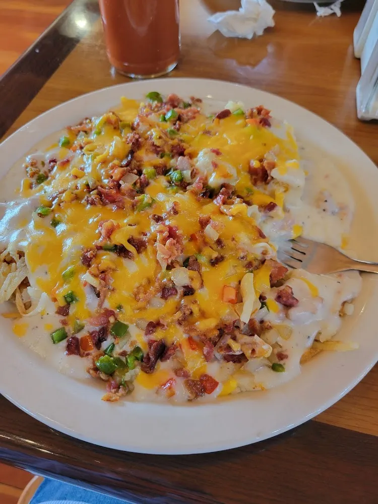 Loaded Biscuits and Gravy