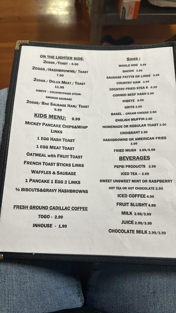 Dutch Village Restaurant Menu image 2